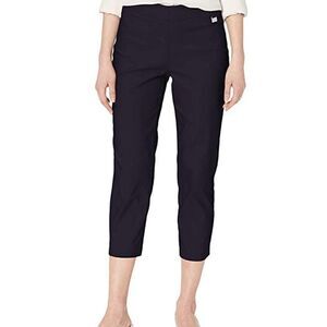 NWT Nanette Lepore Navy Cropped Ankle Pants 4